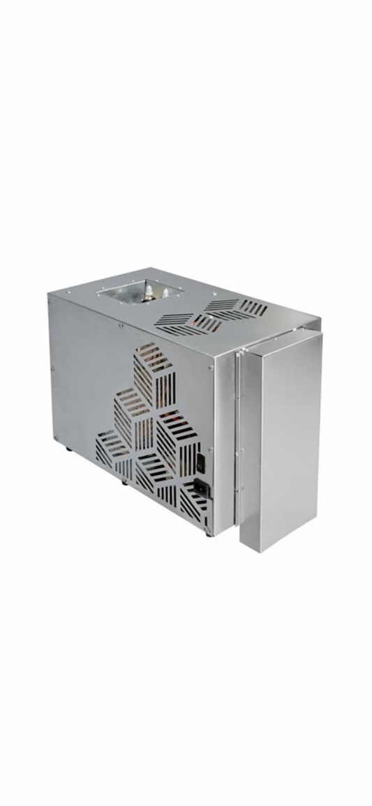 Refroidisseur d’eau sous comptoir IceBoxx en acier inoxydable.
