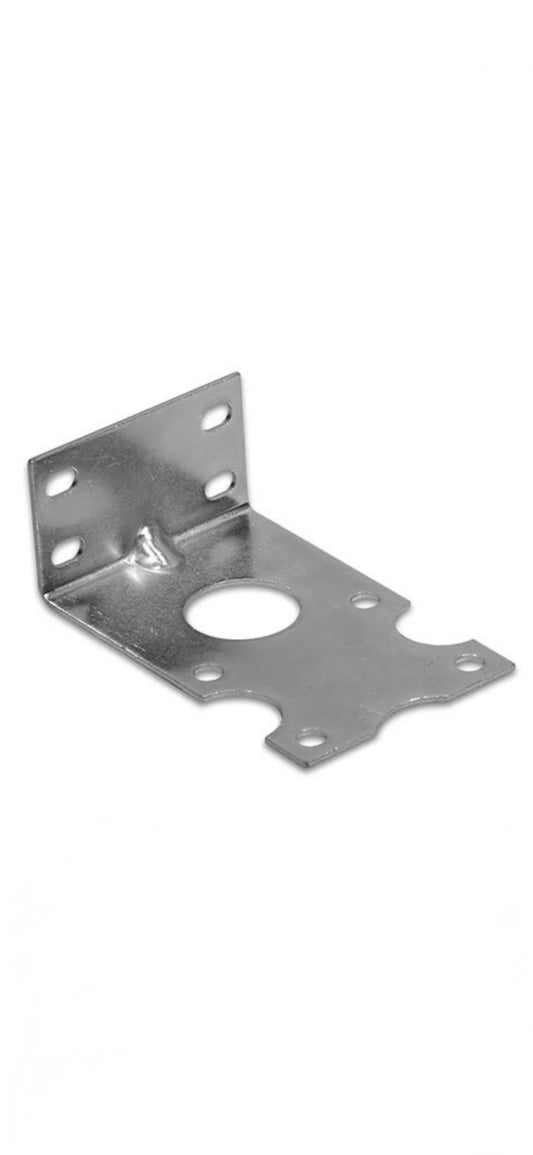 Support d’installation en métal pour boîtier de filtre standard.
